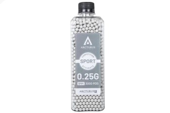Arcturus RS® SPORT Match Grade 0.25g BBs 3000 pcs bottle