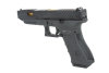 E&amp;C EC-1202 airsoft pistol Black and gold