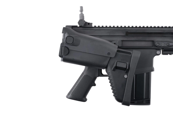 Replika karabinka WE SCAR-H "Open Bolt" - czarna