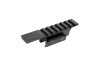 B-18U top mounting rail for AKS-74U replicas Black