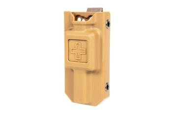 Polymer tactical tourniquet pouch  - Dark Earth