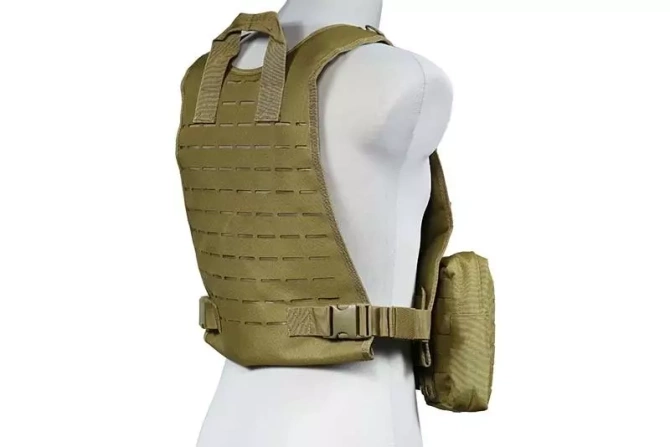 Kamizelka taktyczna typu MBSS (LaserCut) - Tan