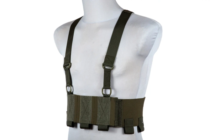 Low-Vis Chest Rig - Olive