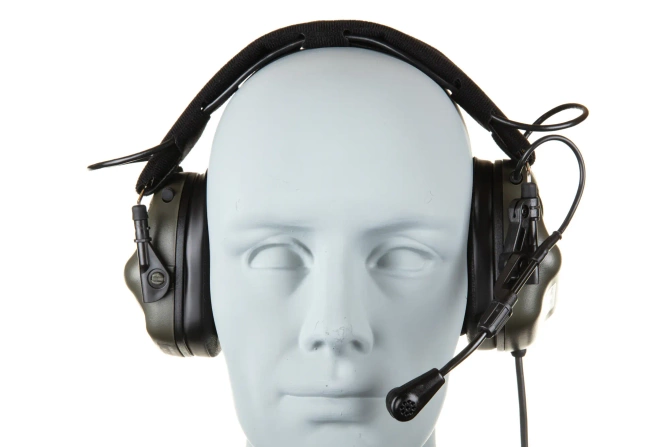 Aktywne ochronniki słuchu Earmor M32 MOD. 4 Oliwkowe