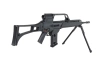 SRC DUAL POWER SR36E GB-301 airsoft carbine with bipod and scope Black