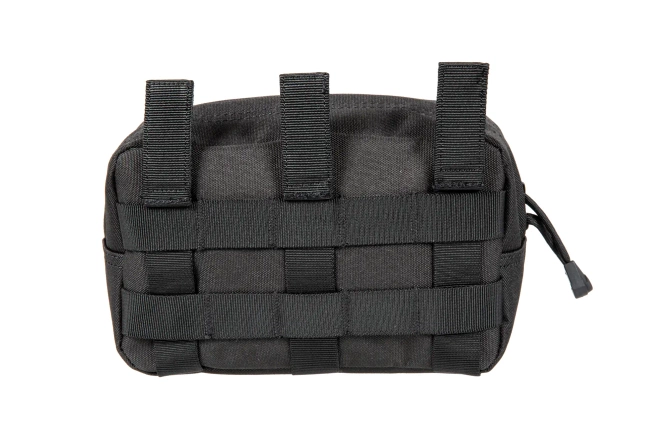 Medium Horizontal Cargo Pouch - Black