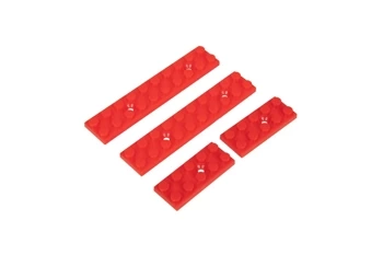 MLOK Rail Guards Blocks - Red