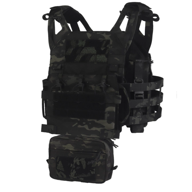 Kamizelka typu Plate Carrier Wosport VE-106 Multicam Black