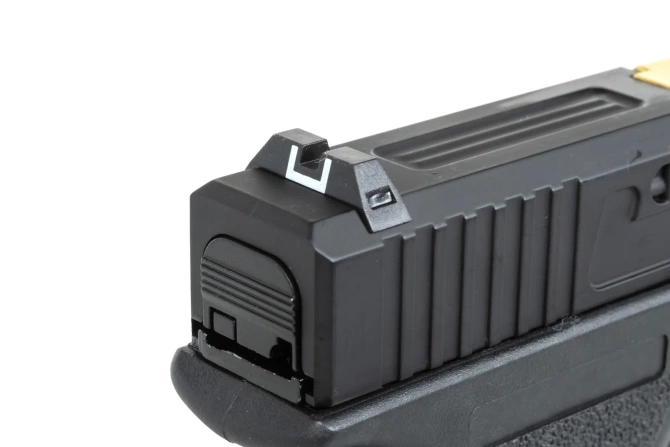 Pistolet ASG E&C EC-1105 Czarno-złoty