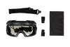 2in1 Tactical Goggles - Black / Tinted