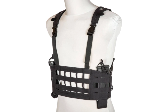 Tactical Vest Laser Chest Rig Thyla - Black