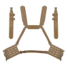 Zestaw Chest Rig Wosport ARC Coyote Brown