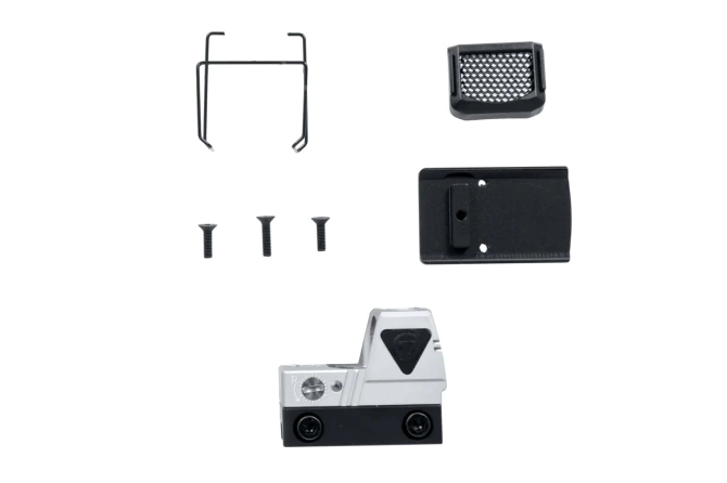 Kolimator xFORCE MINI Solar Powered Srebrny