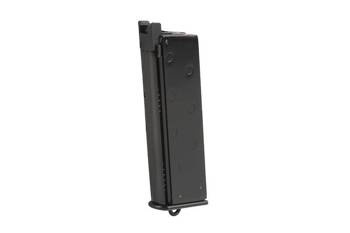 15rnds. Real-cap Gas magazine for WE TT33 replica - Black