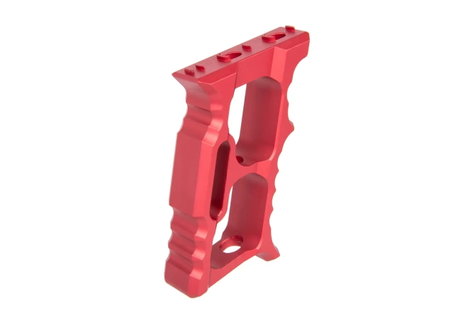 Aluminium angle grip TD Minivert for KeyMod/M-LOK Red