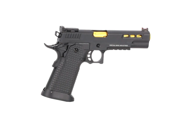 Specna Arms SA-VGP06 VAPOR™ Black and Gold airsoft Pistol