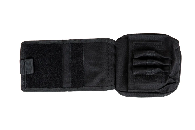 Administrative Panel with Map Pouch - Black