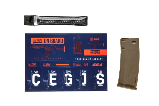 Karabinek ASG Specna Arms SA-F03 FLEX™ GATE X-ASR 1.14 J Half-Tan