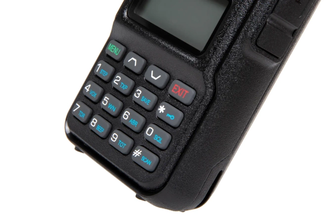 Manual Dual Band Shortie-13 Radio - (VHF/UHF)