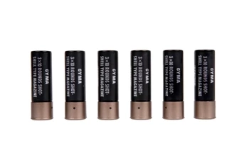 Set of 6 Shell Magazines for 30 BBs for M870 Replicas