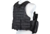 Cybergun Swiss Arms CIRAS Tactical Vest Black