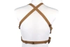 Minimalist Chest Rig waistcoat Wosport VE-108 Coyote Brown