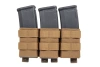 Wosport triple rifle magazine pouch Coyote Brown