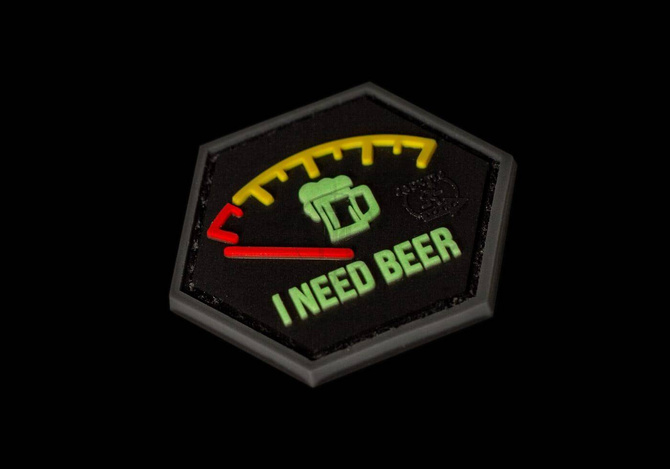 Naszywka I need Beer - JTG