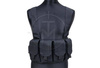 Kamizelka taktyczna Chest Rig - czarna