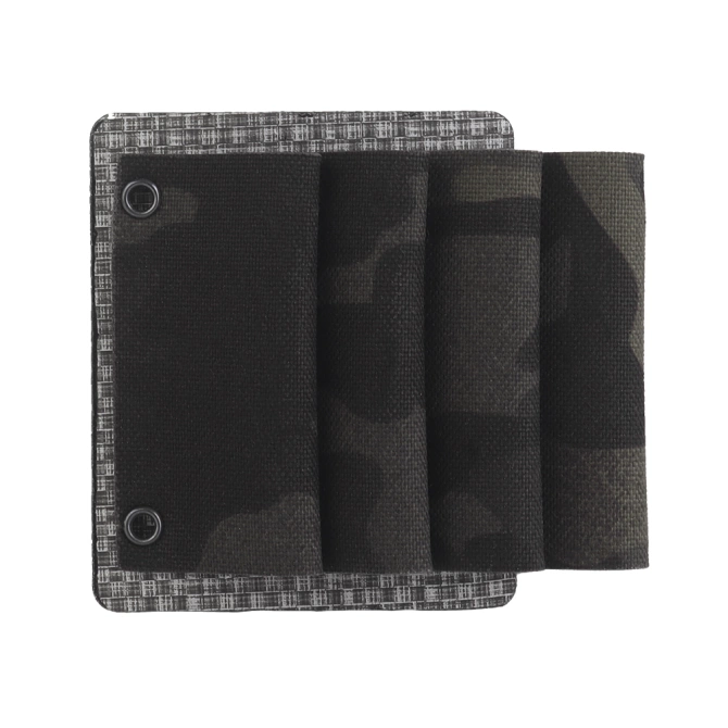 Wosport Glow Stick Storage Pouch Multicam Black