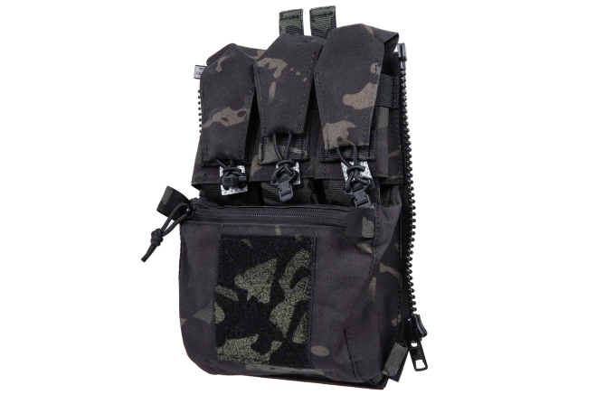 Panel szturmowy V5 PC z ładownicami pistoletowymi Wosport MultiCam Black