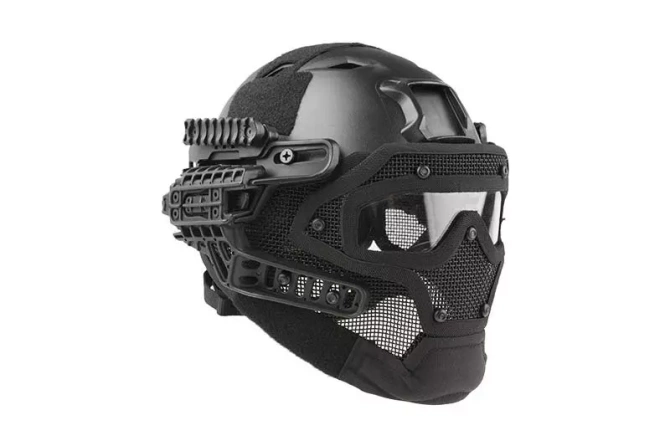 FAST Gunner Helmet (BJ) Replica - Black