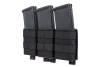 Wosport triple rifle magazine pouch Black