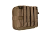 Large Administration Pouch with a Map Holder - Tan