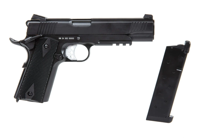 Replika pistoletu Double Bell M1911 302 Czarny