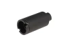 Gas Concentrating Copperhead Flash Hider – Black