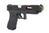E&amp;C EC-1203 airsoft pistol Black and gold