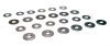 Thread-wheel spacer set