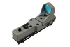 SeeMore Railway Reflax Red Dot Sight - grey