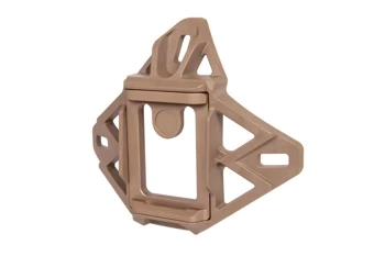 Mounting of the EX Ballistic helmet night vision device Shroud 3.0 Dark Earth