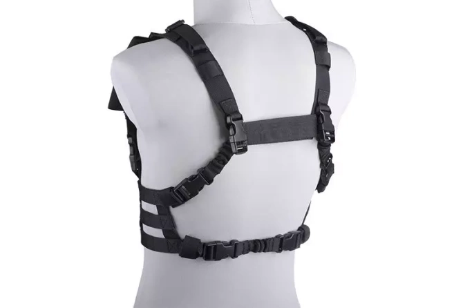 Dynamic Chest Rig Tactical Vest - Black