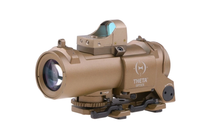 4x32E spotting scope with mini collimator - FDE