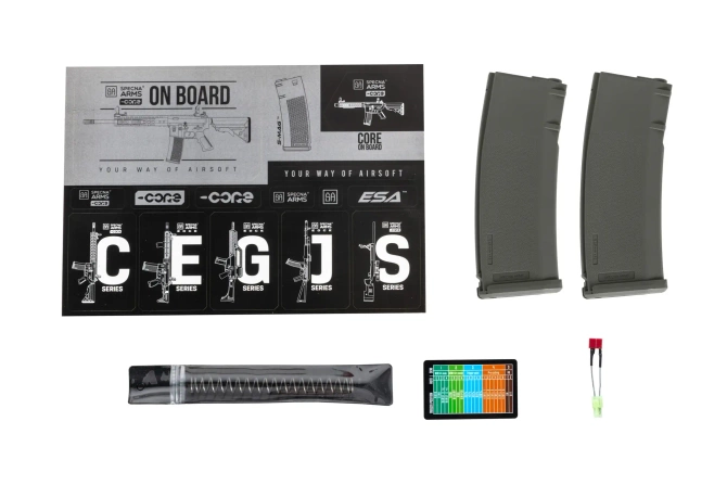 Karabinek ASG Specna Arms M4 SA-C22 CORE™ HAL ETU™ Gen.2 Oliwkowy