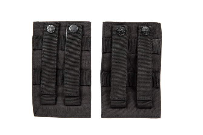 MOLLE Hook and Loop Panels - Black