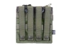 Double Open I Pouch for AK/M4/G36 Magazines - Ranger Green