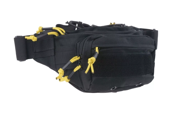 Torba biodrowa Kanga - czarna