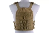 Plate Carrier w/ Removable Panel Tactical Vest - Tan