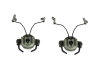 Headset mounting for EX type helmets (19-21mm) - Olive