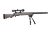 SW-04 Sniper Rifle Replica with scope and bipod (Upgraded) - tan
