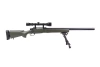 SW-04J Army sniper rifle replica (with scope and bipod) - olive